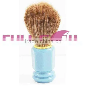 Plastic Handle Shaving Brush and Beard Brush thumbnail-1