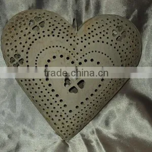 Metal Hanging Ornaments,Designer Hanging Heart Ornament,Decorative Ornaments,Christmas Ornaments,Metal Heart Ornament thumbnail-1