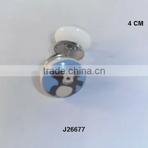 Hand Painted Ceramic Knob Available in Other Colour and Patterns thumbnail-1
