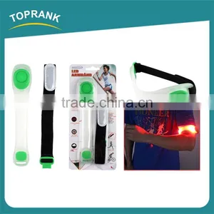 Custom Color Wholesale Personalized TPU Flashing Reflective Led Armband thumbnail-1