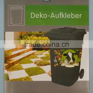 Eco-Friendly Waste Bin Sticker Trash Stickers thumbnail-1