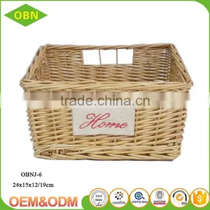Wholesale China Customized Wicker Rising Empty Handmade Designer Fruit Bread Basket thumbnail-5