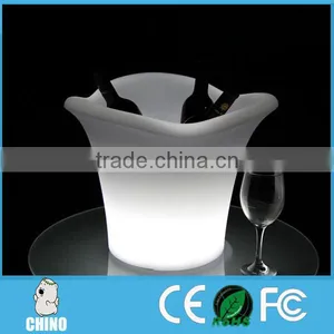 Color Changing Round LED Small Flower Pot thumbnail-4