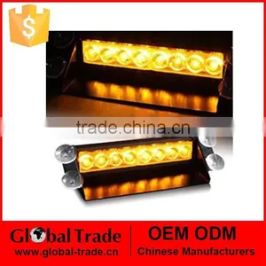 8LED Emergency Warning Vehicle Flashing Strobe Lights Red/Blue White/ Mixed DC 12V A1914 thumbnail-1