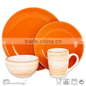 Fine Ceramic 16pcs Stoneware Dinner Set thumbnail-3