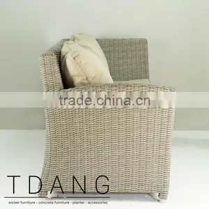 Sonoma Wicker Sofa 3 Seats Right Hand - Rattan Patio Furniture Garden Bench. thumbnail-3