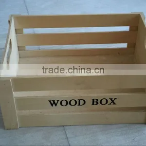 Natural Color Plywood Wooden Crate for Milk Friut thumbnail-3