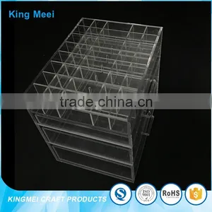 Acrylic 3 Tier Shelf Jewelry Drawer Display Stand thumbnail-3