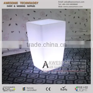 Waterproof Wireless Illuminated Outdoor Garden Flower Pot thumbnail-1