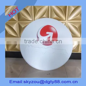 Acrylic Round Shape Shadow Box Led Light Kit With Customized Brand Design thumbnail-2
