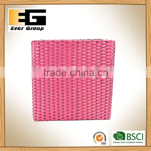 Plastic Rattan Basket Garden Planter Flower Pot thumbnail-6