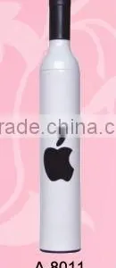 White Color Apple Design Wine Bottle Umbrella thumbnail-1