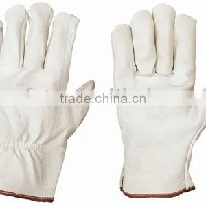 Real Leather Abrasion Resistant Cowgrain Gloves thumbnail-1
