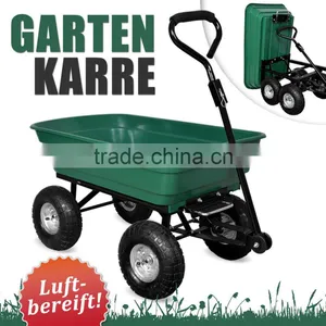 Heavy Duty Garden Cart With Plastic Tray Tool Cart TC4253 thumbnail-1