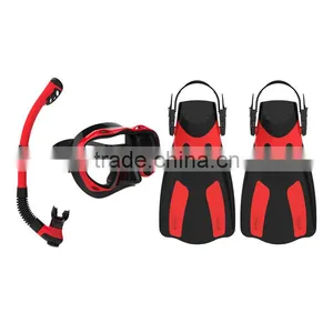 One Lens Tempered Glass Diving Mask Custom Diving Glasses Professional Silicone Scuba Diving Equipment thumbnail-2