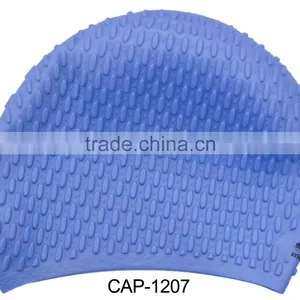 100% Silicone Shark Swim Cap,funny Swimming Cap,water Drop Design(CAP-1200) thumbnail-5