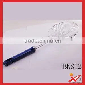 High Quality 16"kitchen Tools Stainless Steel Stainer for Oil Filter With PP Handle thumbnail-1
