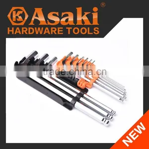 9pcs Ball Point Hex Key Wrench Set AK-0194 thumbnail-1