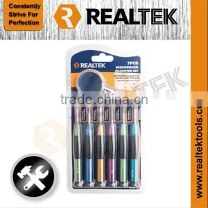 Professional 7PC Precision Screwdriver And Magnifier Set thumbnail-1