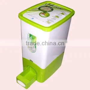 21KG Plastic Rice Storage Container Rice Dispenser thumbnail-4
