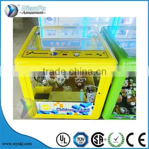 New Design Toy Gift Coin-operated Game Machine for Kids / Magic Doll Cube Mini Toy Crane Machine thumbnail-5