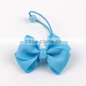 Wholesale Pink Grosgrain Ribbon Girls Baby Headband thumbnail-3