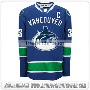 Sublimation Hockey Jerseys Custom Training Hockey Wear Team Bespoke Hockey Uniforms thumbnail-4