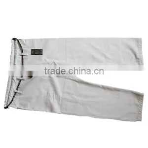 2017 Plain White Pakistan Bjj gi Custom Made High Quality 100% Cotton Pearl Weave Fabric Patches thumbnail-2