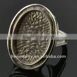 Big Chunky Silver Rings thumbnail-1