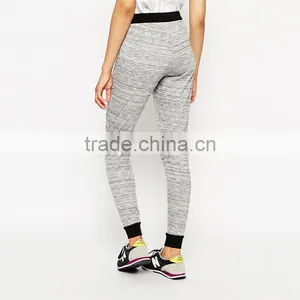 Womens Lightweight Space Dye Joggers With Contrast Cuff Fashion Jogger Pants Wholesale thumbnail-3