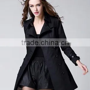 Double Breasted Fashion Design Winter Women Coat thumbnail-1