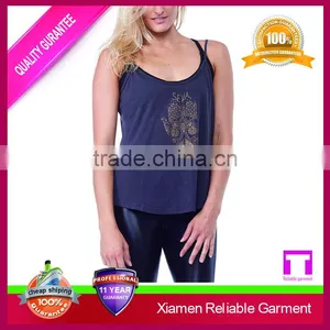 New Style Women's Yoga Tank Top Stringer Racer Tank Top thumbnail-1