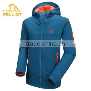 High Quality Oem Service Outdoor Softshell Jacket Custom Embroidered for Men thumbnail-1