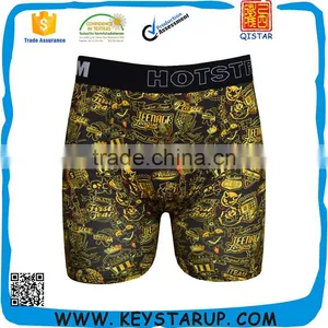 High Quality Men Boxers Cartoon Underwear Modal Men's Boxers Low-Waist Padded Men Underwear thumbnail-1