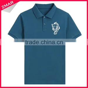 Dry Fit Slim Fit Camisas Men 100 Polyester Polo Shirts Wholesale thumbnail-1