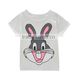 Custom Casual Girls Summer Clothing Sets Kids Clothes Hot Sale Children Clothes Kids Carton Children Clothing Set thumbnail-3