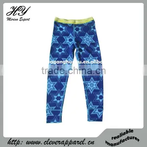 Wool Merino Snowflakes Kid's Long John Sports Underwear thumbnail-1