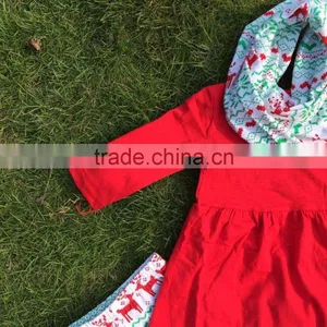 FALL OUTFITS Persnickety Girls 3 Pieces Scarf Sets Girls Christmas Pant Sets Kids Reindeer Clothes Boutique Girl Clothing thumbnail-2