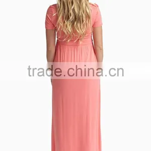 Short Sleeve Incredibly Soft Flattering Maternity Clothing Woman thumbnail-4