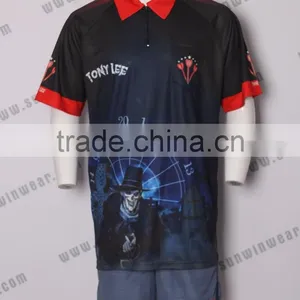 Pro Wholesale Men's High Quality Dart Jersey /dart Shirts /dart Gear thumbnail-3