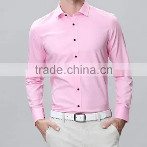 Men Casual Shirts Cotton Fabric Slim Fit Shirts for Men thumbnail-1