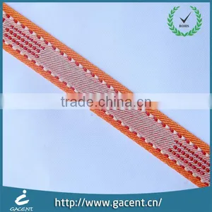 Factory Sale Colorful Customized Logo Jacquard Nylon Ribbon thumbnail-5