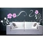 Nontoxic Designer Personalised Wall Decoration Flower Stickers, Decal Wall Stickers thumbnail-1