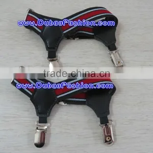 Sexy Vintage Stripe Men's Women Pin Sock Garters Grip Suspender Accessories thumbnail-3