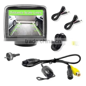 3.5 Inch TFT Monitor Car Rearview Parking Sensor With Camera -RD735SC4 thumbnail-3