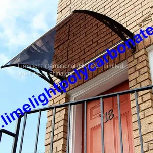 DIY Awning, DIY Canopy, DIY Kits Awning, Polycarbonate Awning, Polycarbonate Canopy, Door Canopy, Door Awning, Rain Shed thumbnail-3