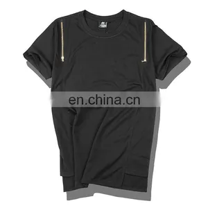 Custom Men's Long t Shirts 6145 thumbnail-3