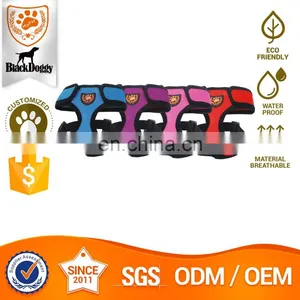 Customized Free Adjustment Tactical Illuminated Dog Training Vest Harness For Car thumbnail-5