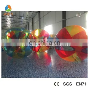 Inflatable Floating Walking Ball, Transparent n Color Floating Water Ball, Rainbow Floating Water Ball thumbnail-3