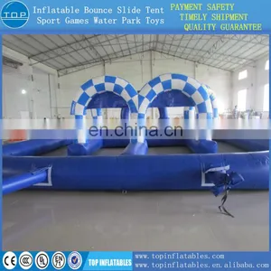 TOP Inflatable go Kart Track for Racing Sport Game thumbnail-3